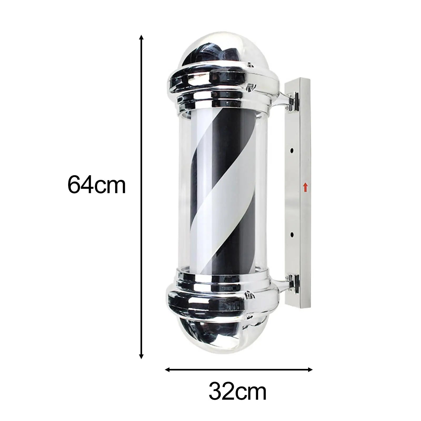 Indoor barber pole