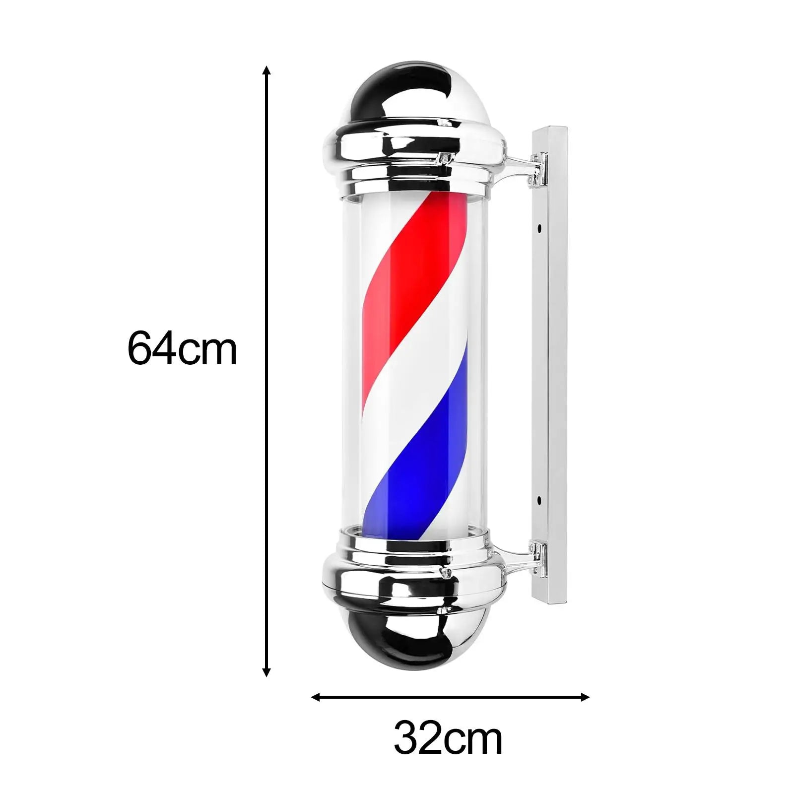 Indoor barber pole