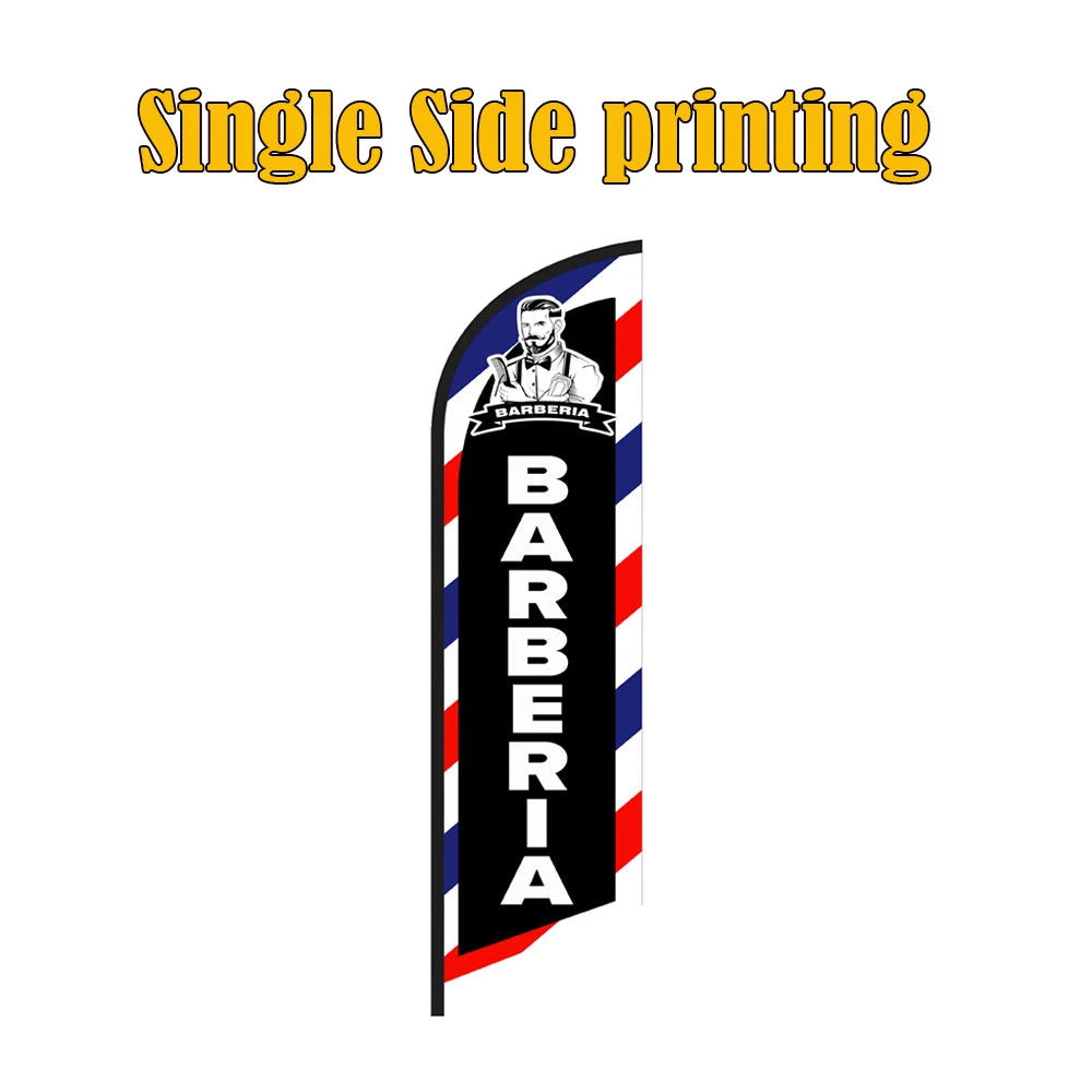 Barber Shop Outdoor advertising Flag