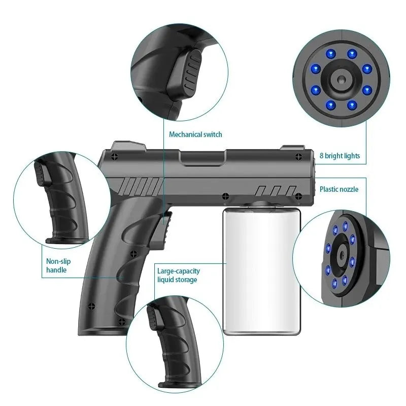 Wireless USB Nano Blue Light Steam Spray
