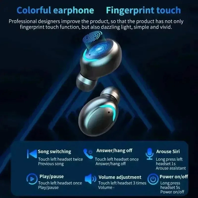 Bluetooth earphones with mic