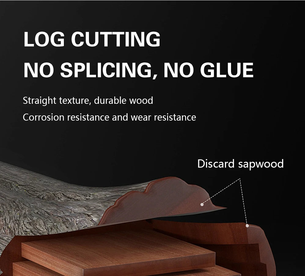Compact wood brush