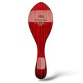 Gracemen Wave Brush 100% Boar Bristles w/ Curved Wooden Handle