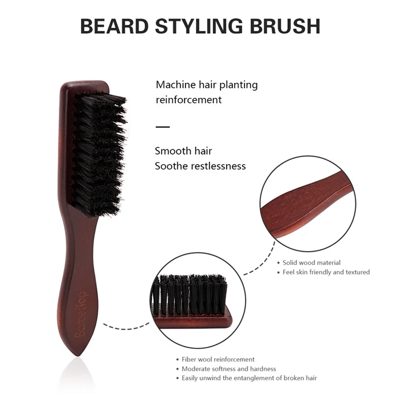 Compact wood brush
