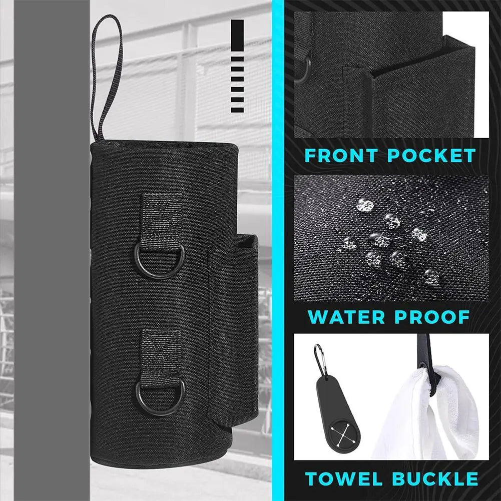 Magnetic gym gear holder