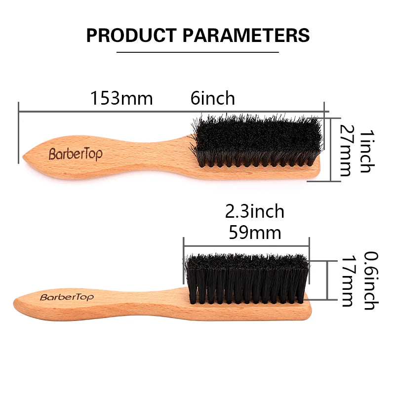 Compact wood brush