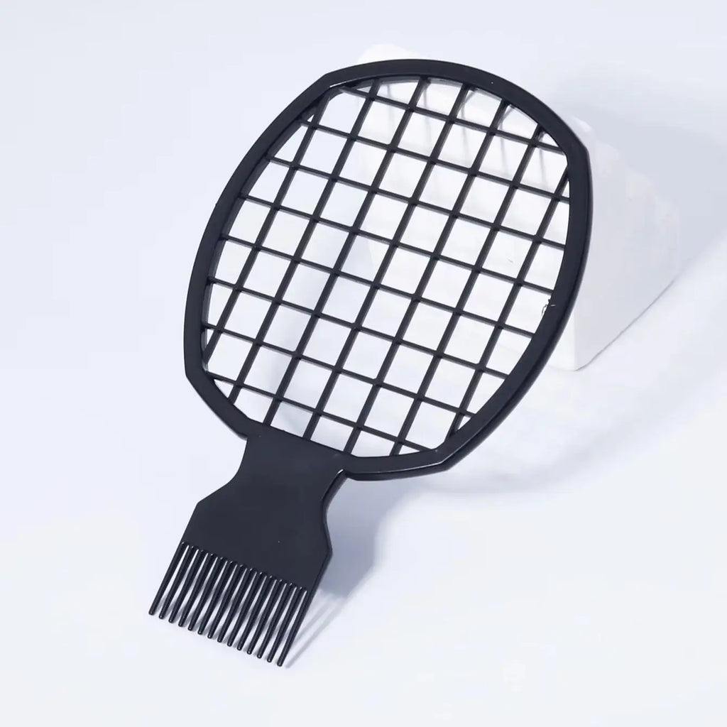 Afro curl racket Comb