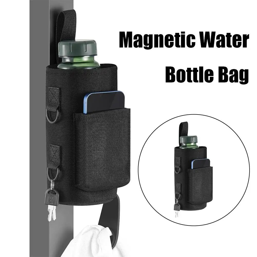 Magnetic gym gear holder