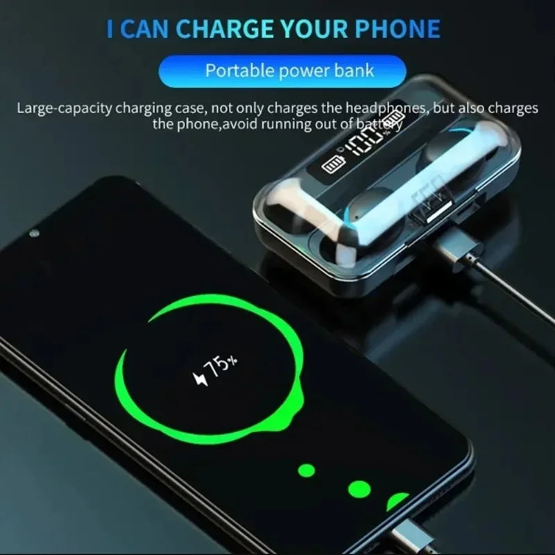 Bluetooth earphones with mic