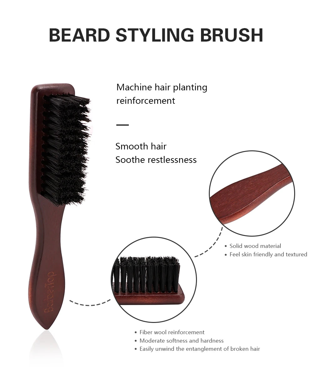 Compact wood brush