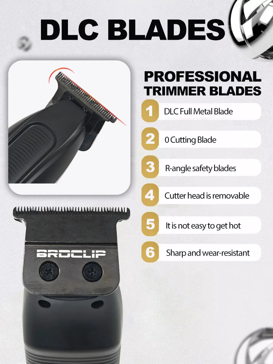 WMARK Professional Electric Hair Clipper and Hair Trimmer combo
