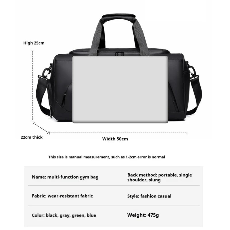 Gym duffel bag