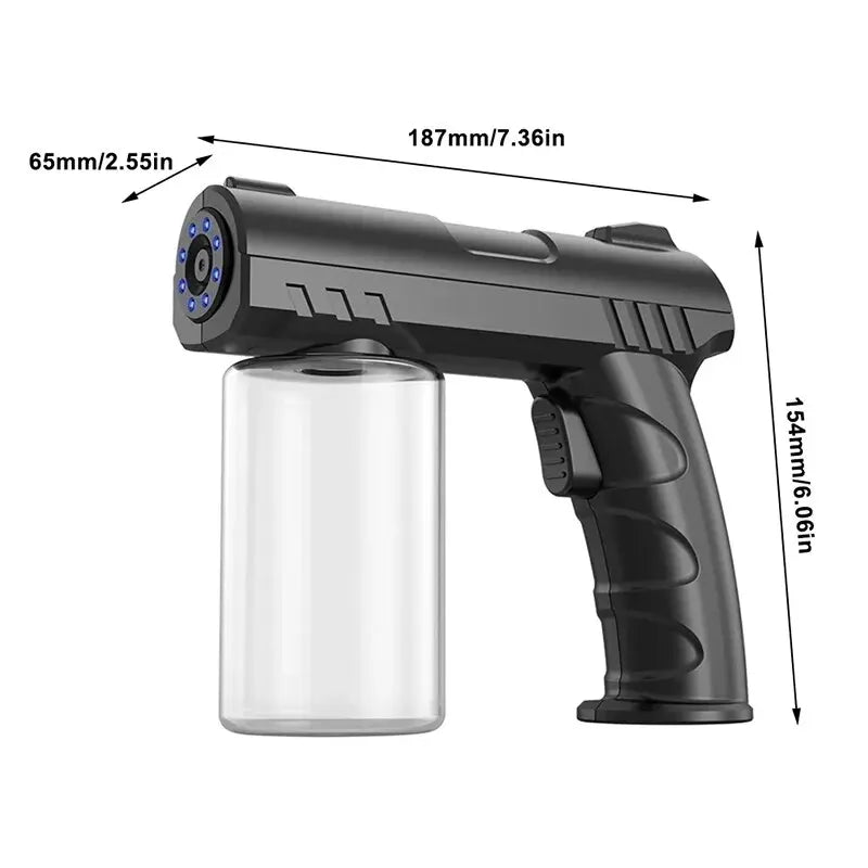 Wireless USB Nano Blue Light Steam Spray