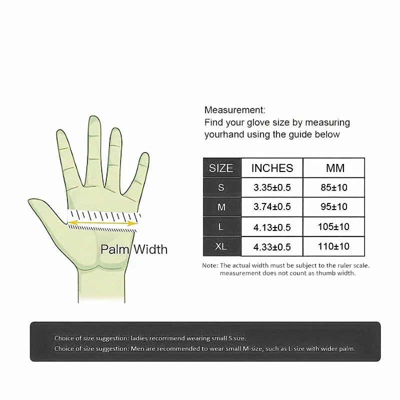 Black Nitrile disposable barber gloves