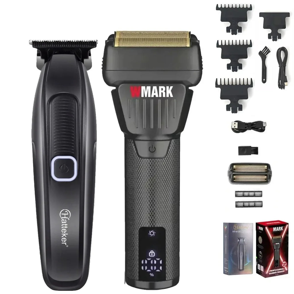 WMARK Professional Electric Hair Clipper and Hair Trimmer combo